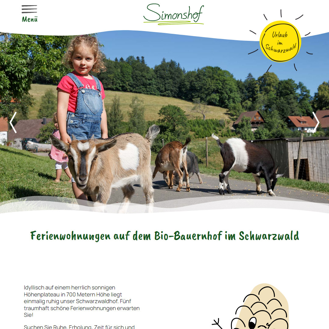 Ferienbauernhof Simonshof im Schwarzwald