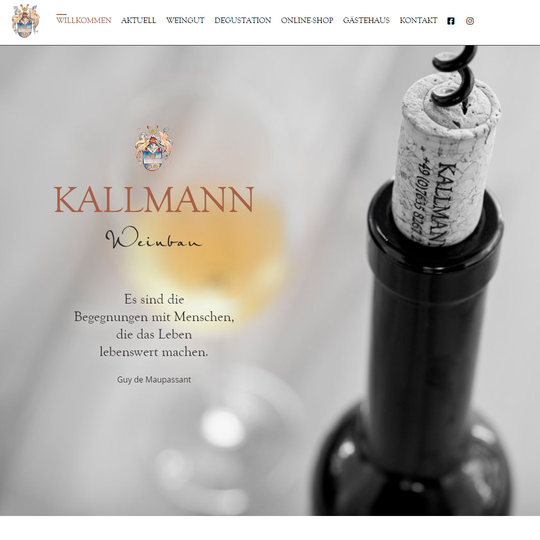 Weinbau Kallmann in Bad Bellingen